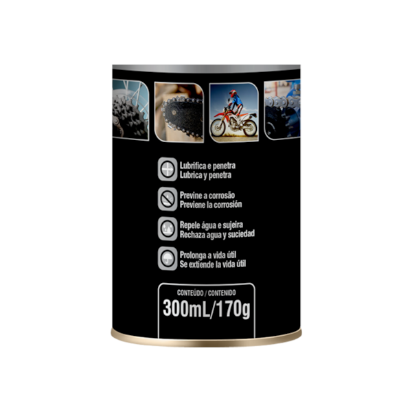 Lubrificante p/ Corrente Spray 300ml / 170g EXP0534.0021 Unipega-4f5f4919-881c-496d-b059-453b1f95b550
