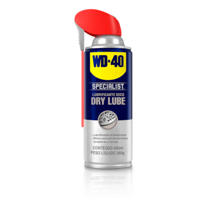Lubrificante Seco Dry Lube Specialist Spray 400ml WD-40-4d292396-1af3-4217-a0f3-5f4af8d4a74e