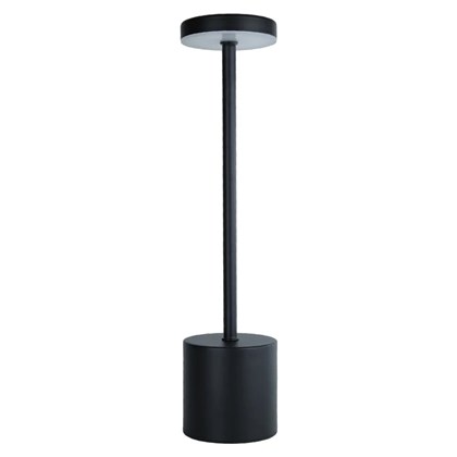 Luminária Table Light Preto Recarregável Via USB-C Led Ajustável 310658 Nautika