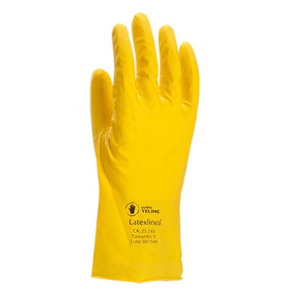 Luva de Látex Natural Antiderrapante Tam.7 CA25165 Yeling-9eecb112-b906-45dc-96d4-cec3afcb1a27