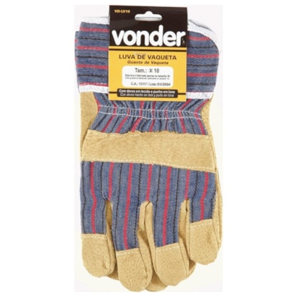 Luva Mista Vaqueta/Lona Tam. 10 Vonder-87498a2d-2ae3-4aa2-a4c2-706bf3a8f5f6