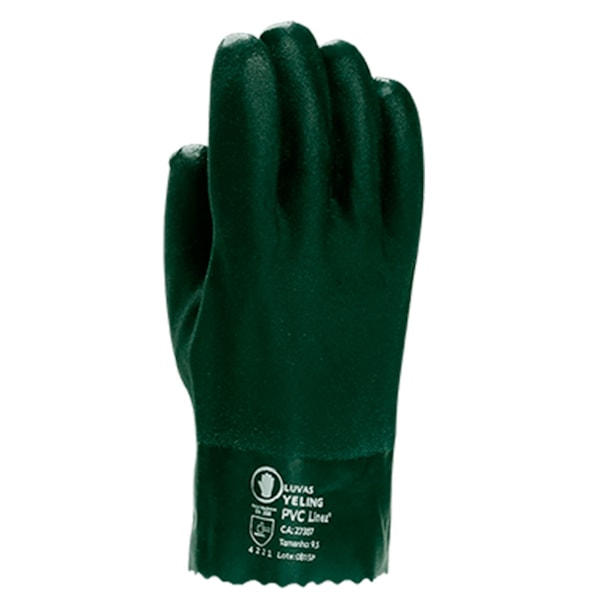 Luva PVC Cano Curto 26CM Tam. 9,5 CA27387 Yeling-a811b26b-1fca-4de1-9baf-96362017c681