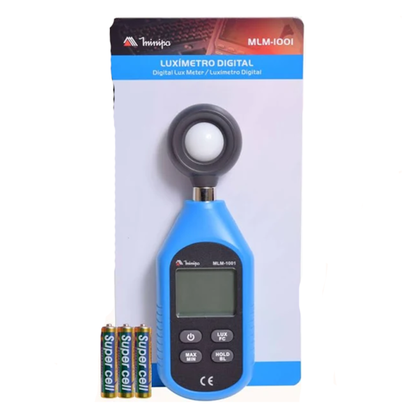 Luxímetro Mini Ambiental / linha econômica MLM-1001 Minipa-6f11cf47-0b7b-4d1b-b95b-ae6375818d07