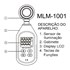 Luxímetro Mini Ambiental / linha econômica   MLM-1001 Minipa