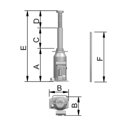 Macaco Hidráulico Garrafa 12,0T MT12mb 12402 Bovenau-f725c5e3-dbfe-4069-9ff8-50bc0cdced6a