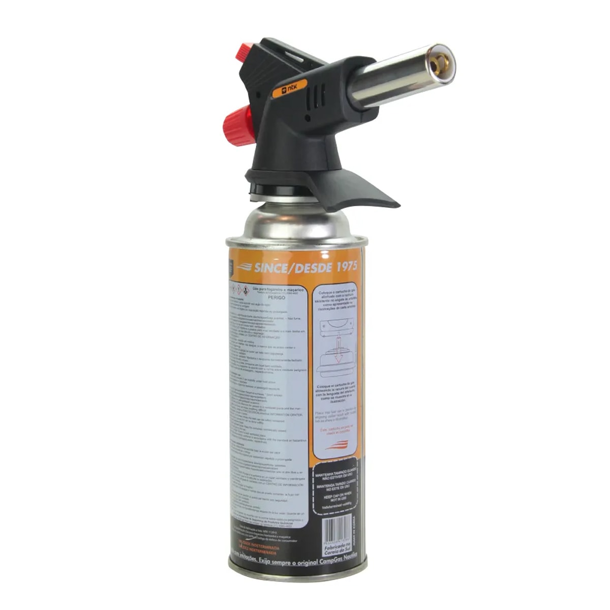 Maçarico Gas Torch com Ajuste de Chama e Ignição Automática 280492