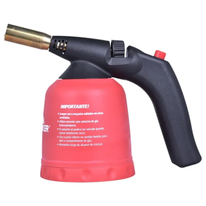 Maçarico Soldador a Gás Com Sistema Piezo 864650 Worker -0496779d-47a9-4e99-b54b-5533357a79ca