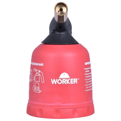 Maçarico Soldador a Gás Com Sistema Piezo 864650 Worker -fc410147-71ee-4ed1-9807-7284f4081ef7