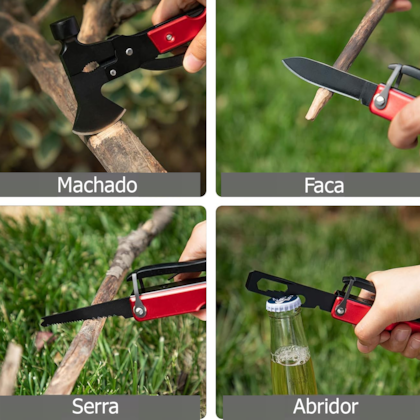 Machado Tático Magaiver Multiuso Camping Pesca 322015 Nautika -7e01af8a-d224-498f-bc4e-0d101c46c1bb