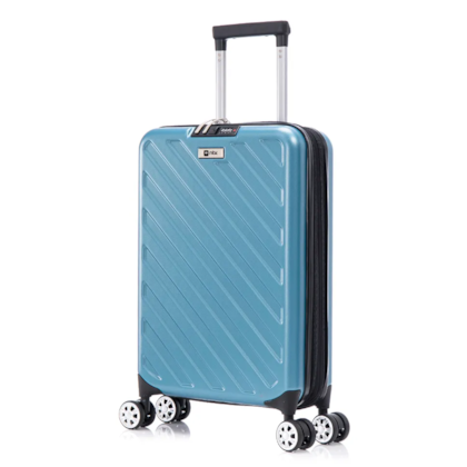 Mala de Viagem Compacta Giro com Rodas 360º e Cadeado Acoplado Azul Claro Nautika -0c7e1341-29aa-4d78-9dd5-edc9f23e8cc6