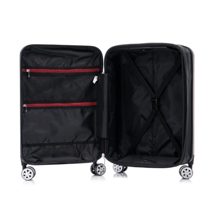 Mala de Viagem Compacta Giro com Rodas 360º e Cadeado Acoplado Azul Escuro Nautika-02195ed7-6103-4fb0-adcb-a942e13c86ee