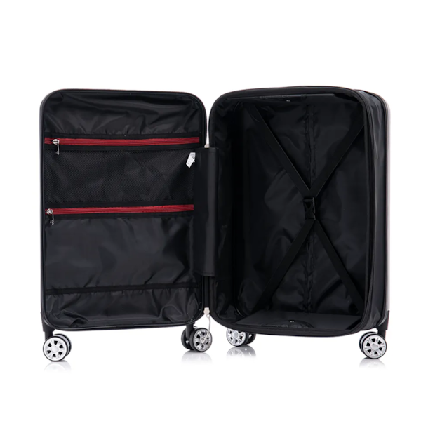 Mala de Viagem Compacta Giro com Rodas 360º e Cadeado Acoplado Prata Nautika-c3ad935a-efc4-43fd-9b2a-40609bc0faaa