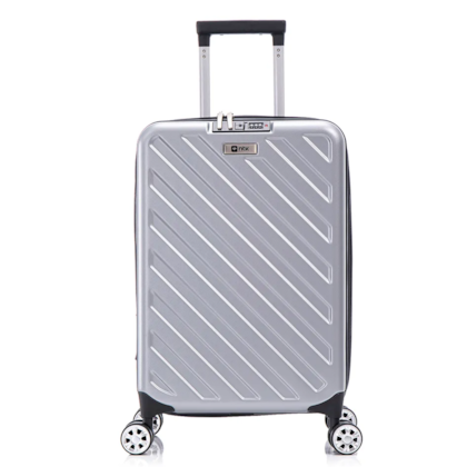 Mala de Viagem Compacta Giro com Rodas 360º e Cadeado Acoplado Prata Nautika-1dd07eb0-a730-4a0b-8e88-bd03cbf13806