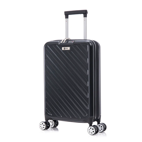 Mala de Viagem Compacta Giro com Rodas 360º e Cadeado Acoplado Preto Nautika-b9105983-990f-4f51-a21c-c95ddd421ecb