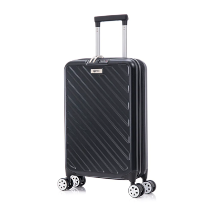 Mala de Viagem Compacta Giro com Rodas 360º e Cadeado Acoplado Preto Nautika-cf40a6a9-3246-46f8-a9a5-7490e113e3bb