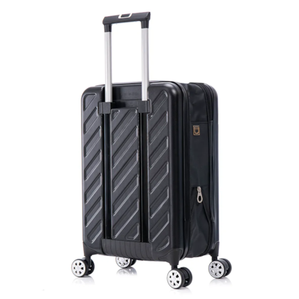 Mala de Viagem Compacta Giro com Rodas 360º e Cadeado Acoplado Preto Nautika-1a4aa108-b471-4c9b-acea-c237e20ead7a