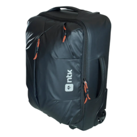 Mala de Viagem Evoque Roller 38L em Poliéster Preta 203052-PR Nautika