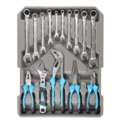 Maleta De Ferramentas Com 186 Peças Ref. 8YU EDA-91194ecf-713d-45bb-ae7a-ac61c87c6cf2