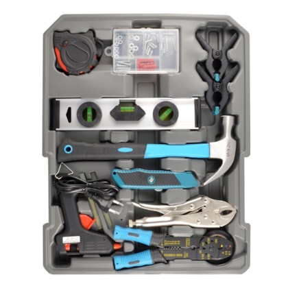 Maleta De Ferramentas Com 186 Peças Ref. 8YU EDA-71166251-8651-42fc-a1e8-7f0a66815043