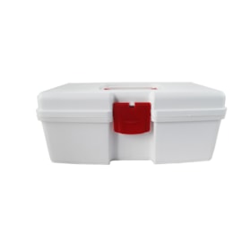 Maleta Para Medicamentos Compacta Com 1 Estojo Articulado Branco 8001 Polymer
