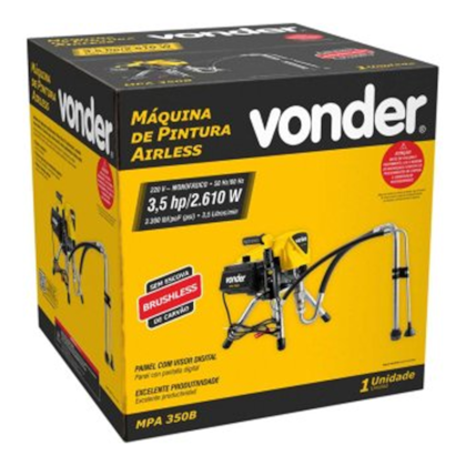 Máquina de Pintura Airless 220V 3,5HP MPA 350B 6220350220 Vonder-38cd73a5-1a54-475d-ae6d-37765883f631