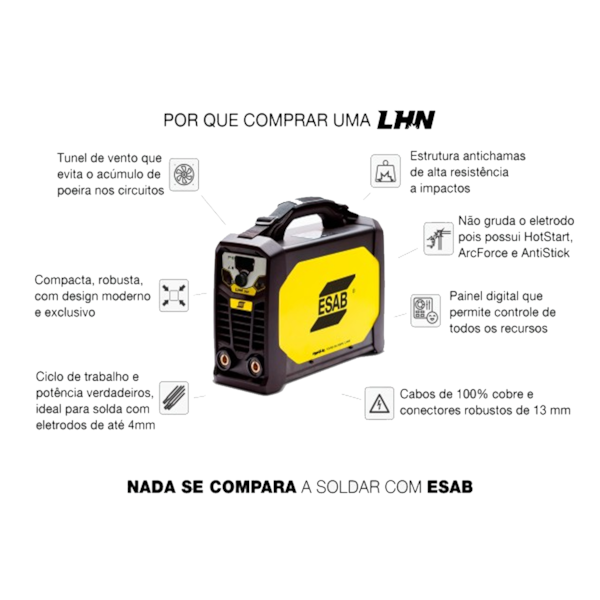 Máquina de Solda Inversora HandyArc 162i Esab-c424c200-aebc-4cc8-8046-06a07e0ae043