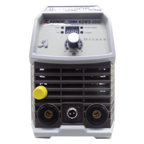 Máquina de solda Inversora TIG MMA 200A Monofásico KDWS-200 KENDE CSM-156430f8-e6a9-450a-93ad-4201257bca95