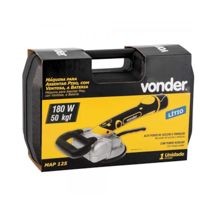 Máquina para Assentar Piso a Bateria com Ventosa 12V Map125 Vonder-76e0ace9-458b-4466-93c7-9c90c632b10a