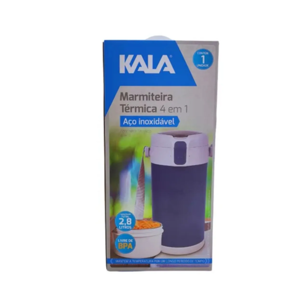 Marmiteira Térmica 4 em 1 Aço Inox 361517 Kala-21346b5c-047f-4dfe-9b07-1bbeb9002b70