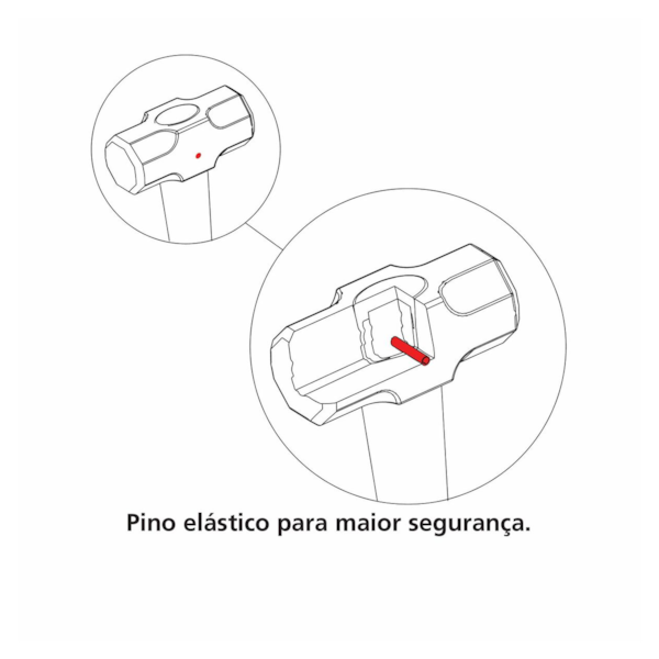 Marreta Oitavada Extra Pesada 3kg 40509/006 Tramontina-Pro-bc625f9b-7733-44f3-a634-8221730a9a17