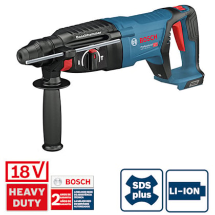 Martelete Perfurador GBH 18V-26D 18v Brushless Sem Bateria Bosch