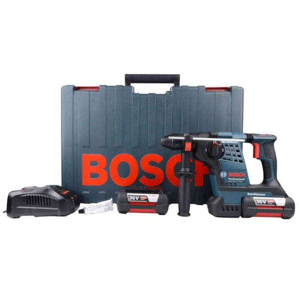 Martelete Perfurador Rompedor 36V Com Maleta 2 Baterias GBH 36 V-LI PLUS Bosch-eecedef8-1f33-4e6e-b5ff-eefa17d47ecf