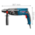 Martelete Perfurador Rompedor 820W Professional 127V GBH 2-24D Bosch