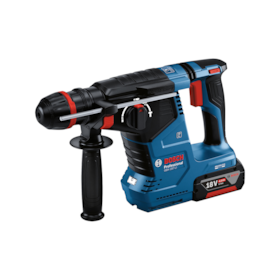 Martelete Perfurador Rompedor a Bateria 18V Brushless + 2 Bateria e Maleta GBH 187 LI BAT Bosch