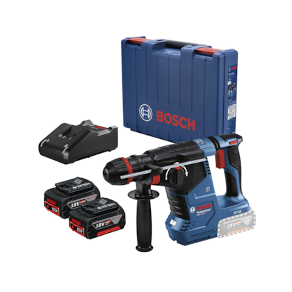 Martelete Perfurador Rompedor a Bateria 18V Brushless + 2 Bateria e Maleta GBH 187 LI BAT Bosch-24561d11-406e-4c20-b902-0fbbf46790a6
