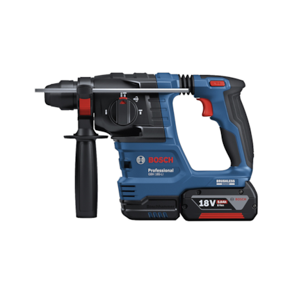Martelete Perfurador Rompedor SDS Plus 18V Brushless + 2 Baterias e Maleta GBH 185 LI Bosch -3664b274-fb17-445b-a238-570a7a683303
