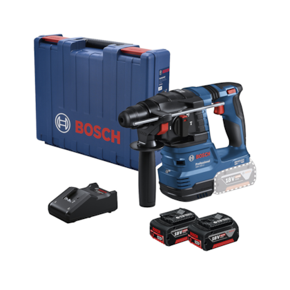 Martelete Perfurador Rompedor SDS Plus 18V Brushless + 2 Baterias e Maleta GBH 185 LI Bosch -0015c3b0-dd81-4fc5-8020-87b25ce81a43