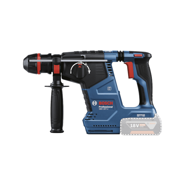 Martelete Perfurador Rompedor SDS Plus a Bateria 18V Brushless S/Bateria GBH 187 LI Bosch -847b778e-86c5-4d7a-a38b-079820346ce4