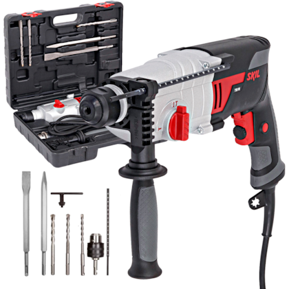 Martelete Perfurador SDS Com Maleta e Brocas 750W 1859 Skil-5b6f9ed1-20e0-4ba6-9a60-0c155d7ffe83
