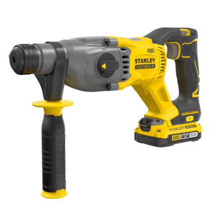 Martelete Rompedor/Perf SDS-PLUS (22mm) 20V Max Brushless com Maleta TSTAK SBH900D2K-BR Stanley-1fe50501-880c-4d3b-b292-c2603ddb348f