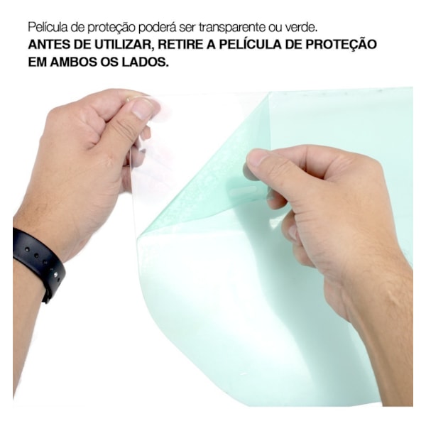 Mascara de Proteção Facial contra Respingos Ledan-Transparente-be758859-3aba-45ff-b0bf-180668cf4966