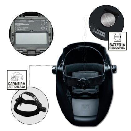 Máscara de Solda Arc Solar Vision 4K MSEA-601 Supertork-a8b1b894-4512-4910-9f31-47f70255cc0e
