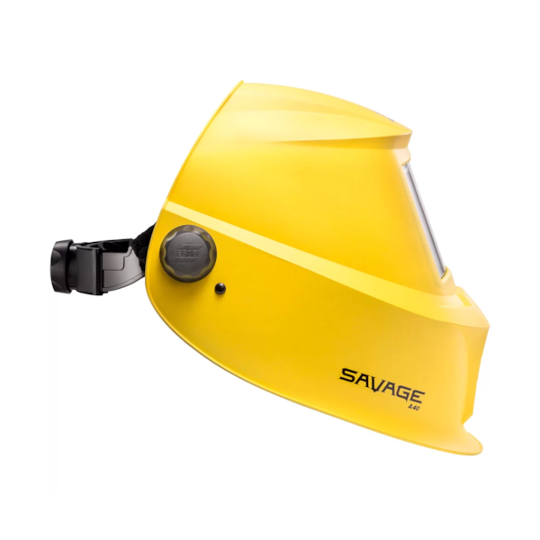 Máscara de Solda Automática e Regulável Amarela SAVAGE A40 ESAB-450ebcda-a67c-4d0f-b650-c2b093125eae