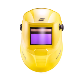 Máscara de Solda Automática e Regulável Amarela SAVAGE A40 ESAB