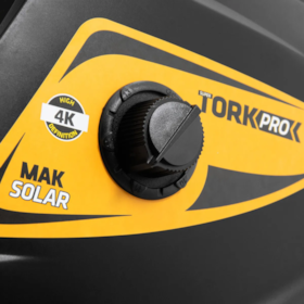 Máscara de Solda Automática Mak Solar 4k MSEA-701 + Bateria e Lentes Supertork