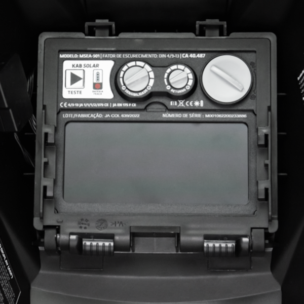 Máscara de Solda Profissional Kab Solar 4K MSEA-901 Supertork-4be6150d-7132-4fba-ad5c-eb6666f0456d