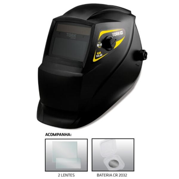 Máscara de Solda Profissional Kab Solar 4K MSEA-901 Supertork-15aa4e31-de04-4f0d-a088-8ac40d7792f4