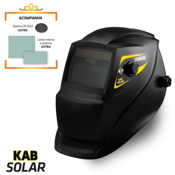 Máscara de Solda Profissional Kab Solar 4K MSEA-901 Supertork-44bdbf60-9d68-42cf-97ae-6cbd0a768ff2