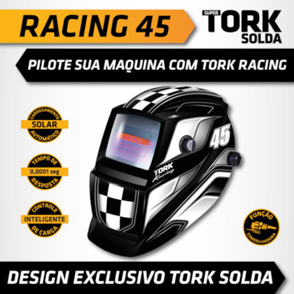Máscara de Solda Racing 45 PRO 4K MTR-9045 Supertork-71de5865-9458-495e-95ec-7656402587ee