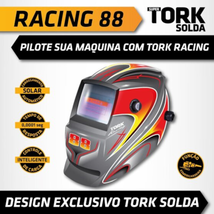 Máscara de Solda Racing 88 PRO 4K MTR-9088 Supertork-86421e1d-a008-4284-a1c4-4fbbbad55714